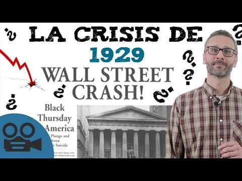 Mapa conceptual crisis económica 1929: causas y consecuencias
