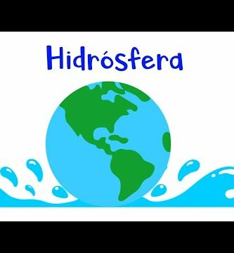 Mapa conceptual de la hidrosfera: todo lo que necesitas saber